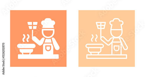 Cooking Together Icon Design