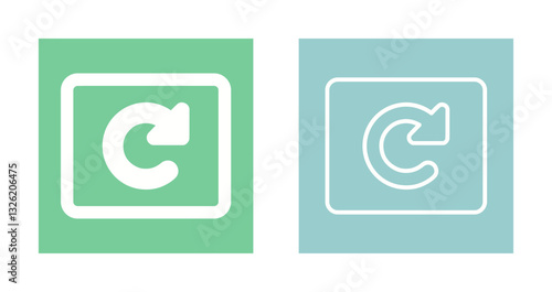 Refresh Symbol Icon Design