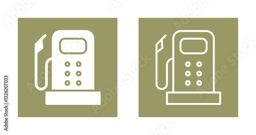 Fuel Pump Icon Design