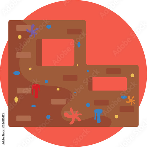 Paintball Obstacle: A structure used to block or hide behind during a paintball game.