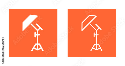 Photography Reflectors Icon Design