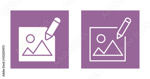 Photography Editing Icon Design