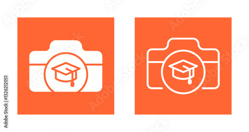 Photography Education Icon Design
