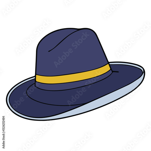 hat vector color illustration design