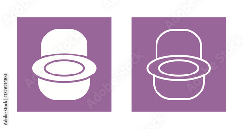 Potty Training Icon Design