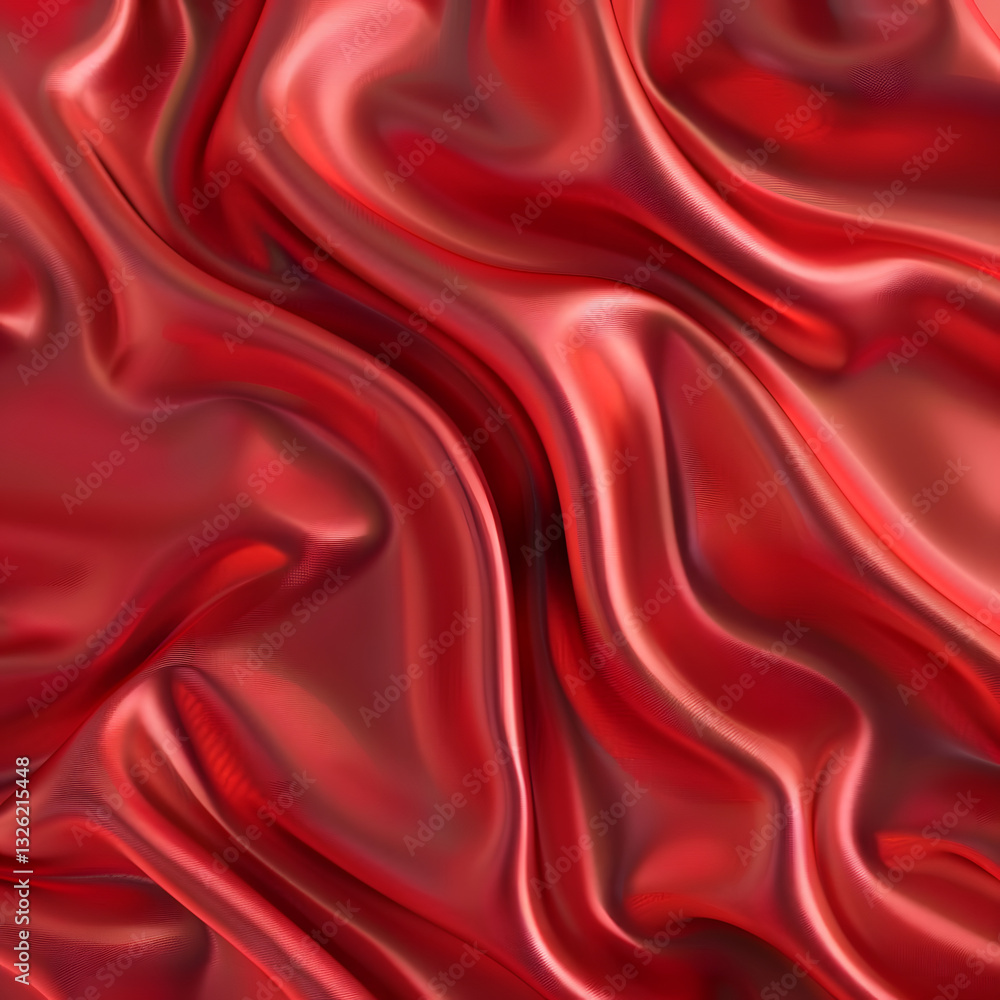 Obraz premium Red silk background