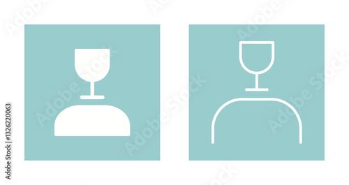 Wine Snob Icon Design