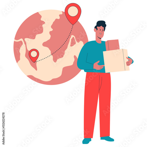Supply Chain Illustration