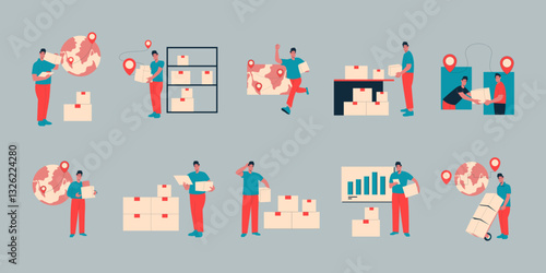 Supply Chain Illustration