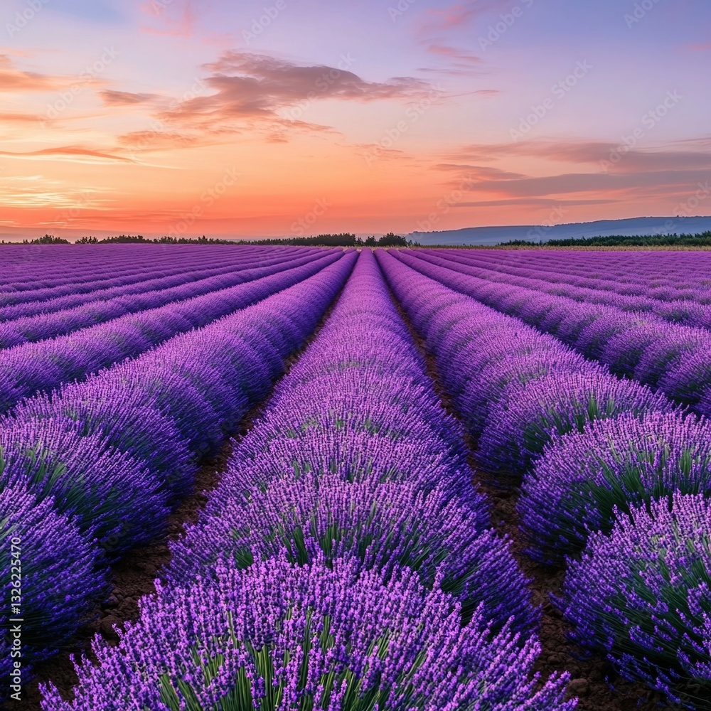Obraz premium Lavender fields.