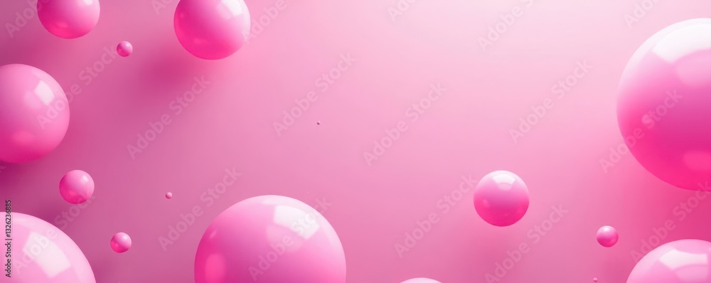 Soft pink bubble texture, abstract background, festive, vignette Soft pink bubble texture, abstract background, festive, vignette