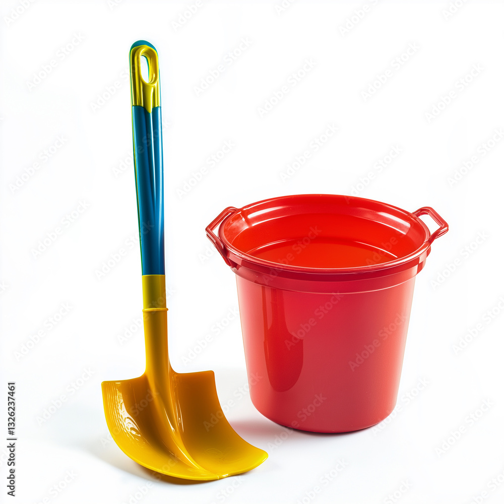 bucket and shovel for summer