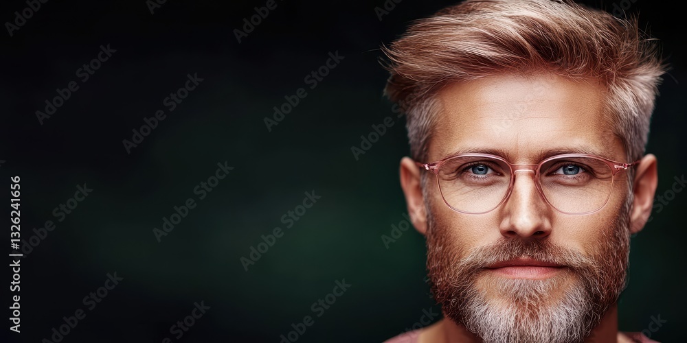 Obraz premium Man beard grooming banner