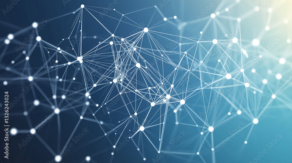 Cyber structure. A geometric visualization of interconnected data points. Cyber structure. A geometric visualization of interconnected data points.