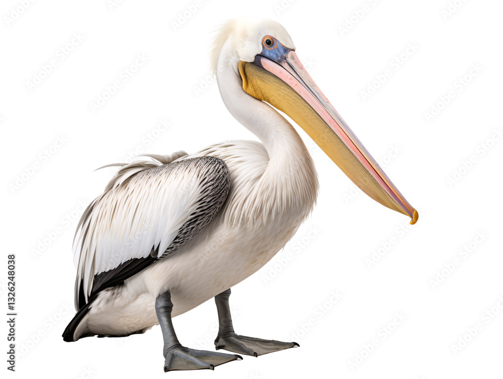 a white bird with a long beak a white bird with a long beak