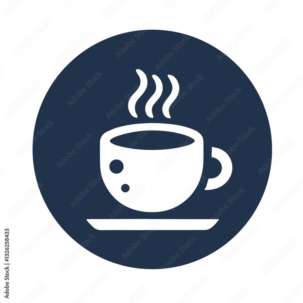 Coffee Cup 38 - Logo Icon Blue White-01 Coffee Cup 38 - Logo Icon Blue White-01