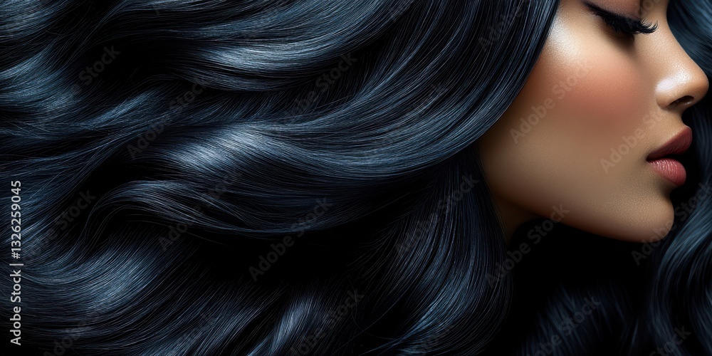 Obraz premium Rich hair banner