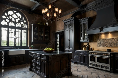 Wallpaper Mural gothic modern interior home design Torontodigital.ca