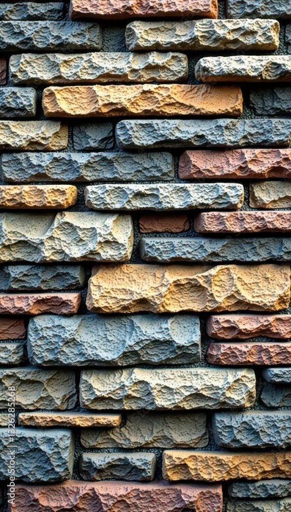 Seamless stone wall panorama, textured stripes , panorama, pattern Seamless stone wall panorama, textured stripes , panorama, pattern