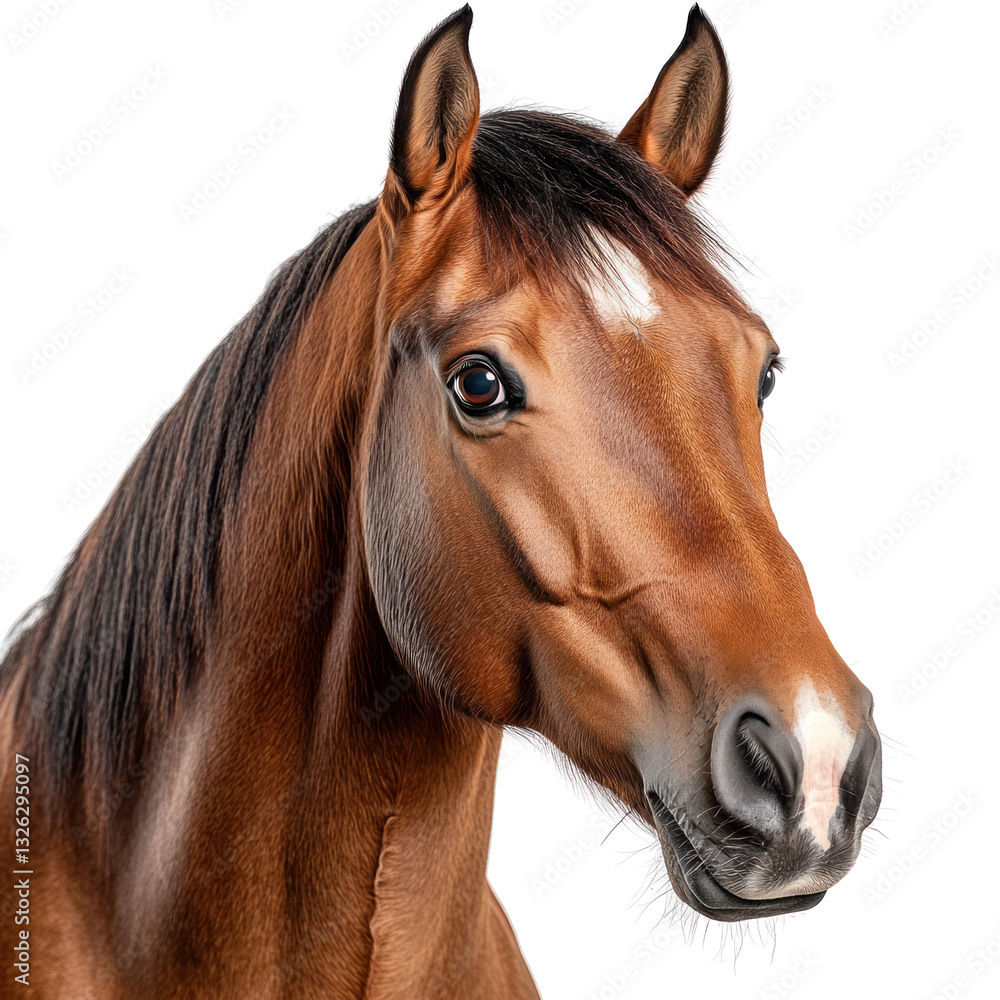 Fototapeta premium horse isolated on transparent background