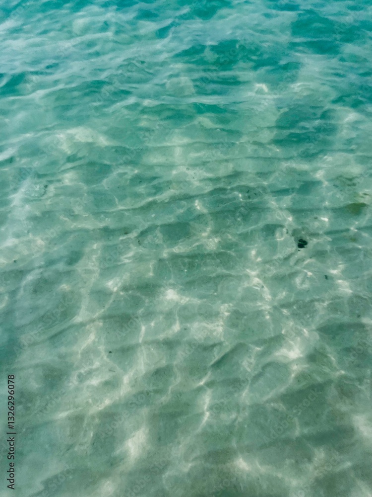 Natural sea water background, transparent sea water, water texture Natural sea water background, transparent sea water, water texture
