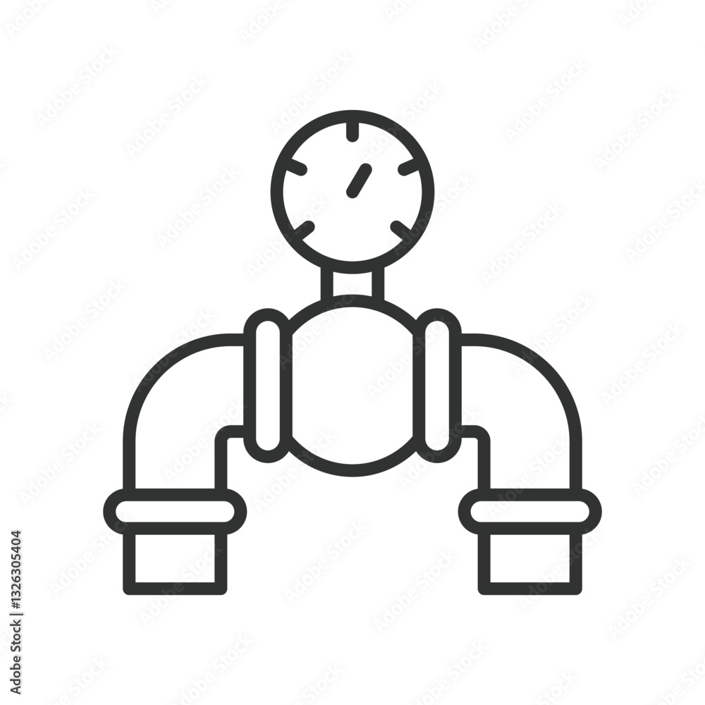 Gas Industry, icon in line design. Natural, extraction, gas production, gas pipeline, processing, reserves on white background vector. Gas Industry, editable stroke icon Gas Industry, icon in line design. Natural, extraction, gas production, gas pipeline, processing, reserves on white background vector. Gas Industry, editable stroke icon