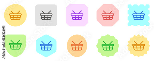 Editable picnic shopping basket vector icon. Part of a big icon set family. Perfect for web and app interfaces, presentations, infographics, etc