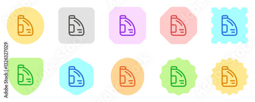 Editable liquid detergent vector icon. Part of a big icon set family. Perfect for web and app interfaces, presentations, infographics, etc