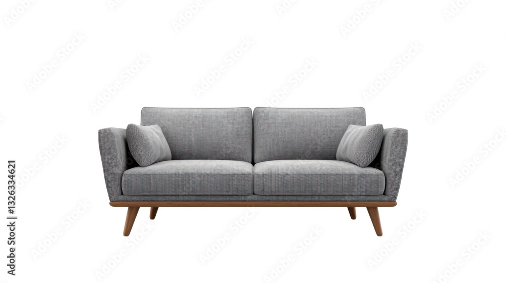 grey sofa isolated on white background grey sofa isolated on white background
