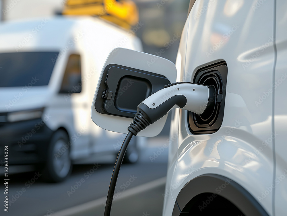 Electric vehicle charging station urban setting technology infrastructure modern environment close-up view sustainable energy solution Electric vehicle charging station urban setting technology infrastructure modern environment close-up view sustainable energy solution