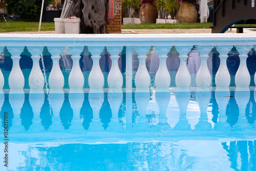 swimming pool in the hotel