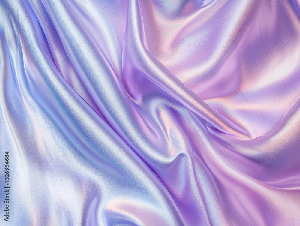 Fototapeta premium wavy background with a shifting holographic effect