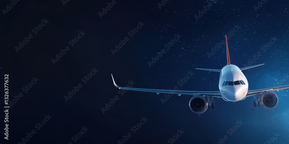 Obraz premium Airplane banner