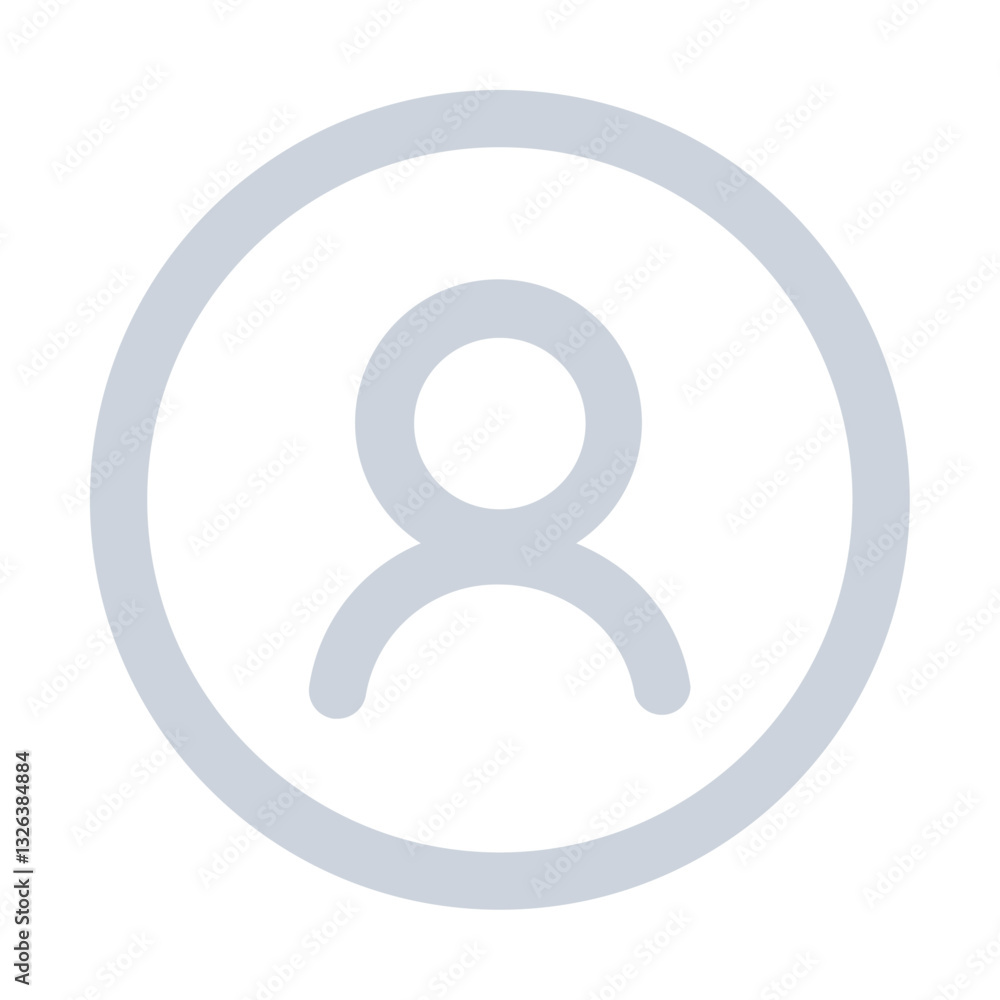 High resolution default profile picture icon. High resolution default profile picture icon.