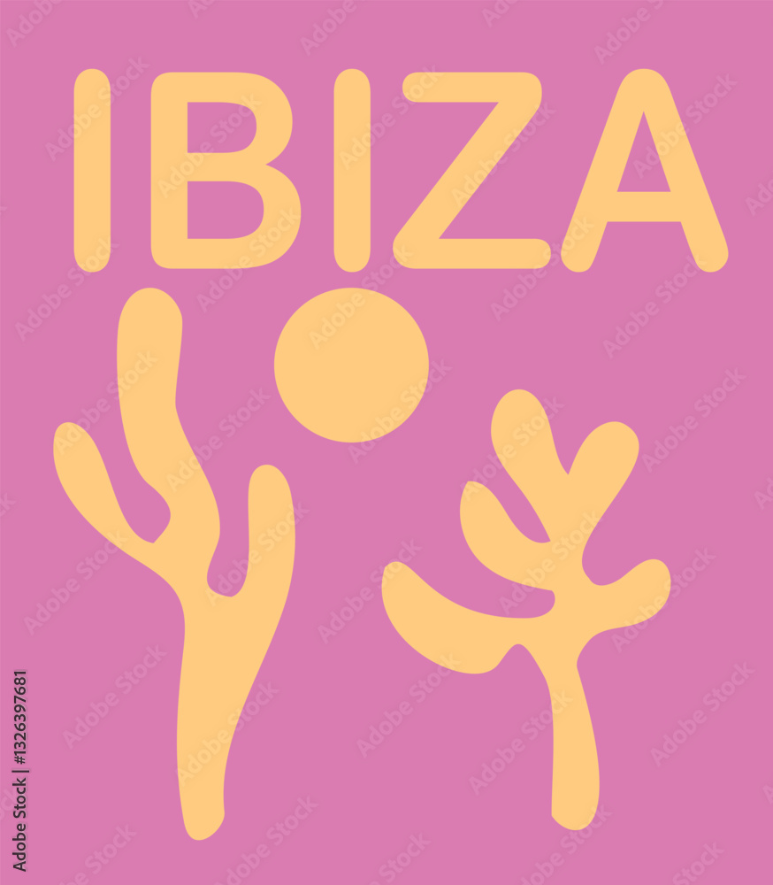Abstract ibiza wall art poster modern Matisse Trending Graphic Tee t-shirt logo slogan artwork typography tote badge emblem crest Abstract ibiza wall art poster modern Matisse Trending Graphic Tee t-shirt logo slogan artwork typography tote badge emblem crest
