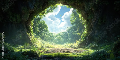 Ancient forest banner