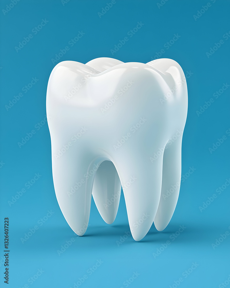 Healthy tooth illustration Healthy tooth illustration