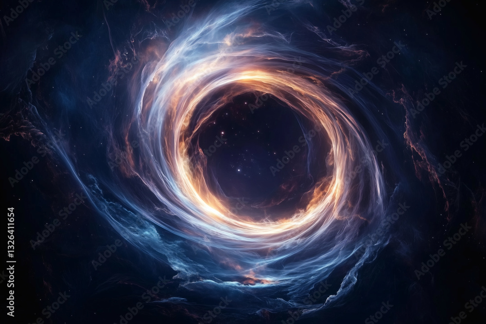 Cosmic vortex of light and space Cosmic vortex of light and space