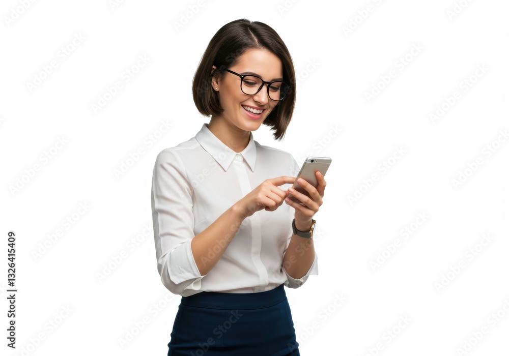 Young Woman Using Smartphone Young Woman Using Smartphone