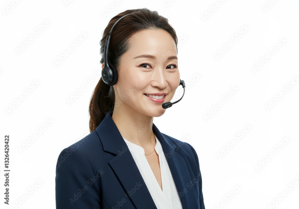 Career Woman as Customer Service Representative Career Woman as Customer Service Representative