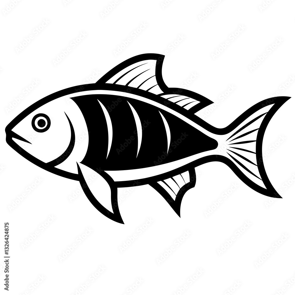 Fototapeta premium fish vector illustration