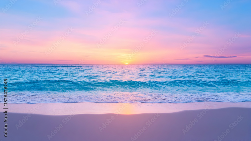 Sunset beach paradise Sunset beach paradise