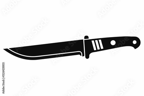 utility knife line art silhouette vector illustration