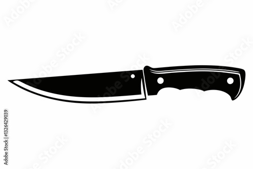 utility knife line art silhouette vector illustration
