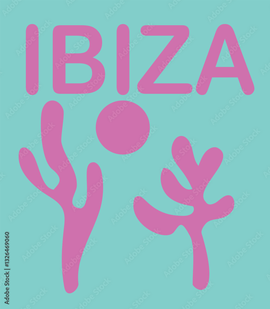 Abstract ibiza wall art poster modern Matisse Trending Graphic Tee t-shirt logo slogan artwork typography tote badge emblem crest Abstract ibiza wall art poster modern Matisse Trending Graphic Tee t-shirt logo slogan artwork typography tote badge emblem crest