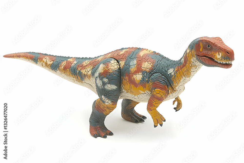 Naklejka premium Colorful Dinosaur Model Toy