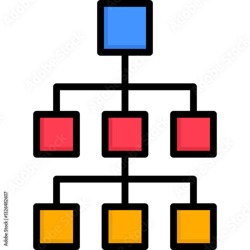Hierarchical Structure Icon
