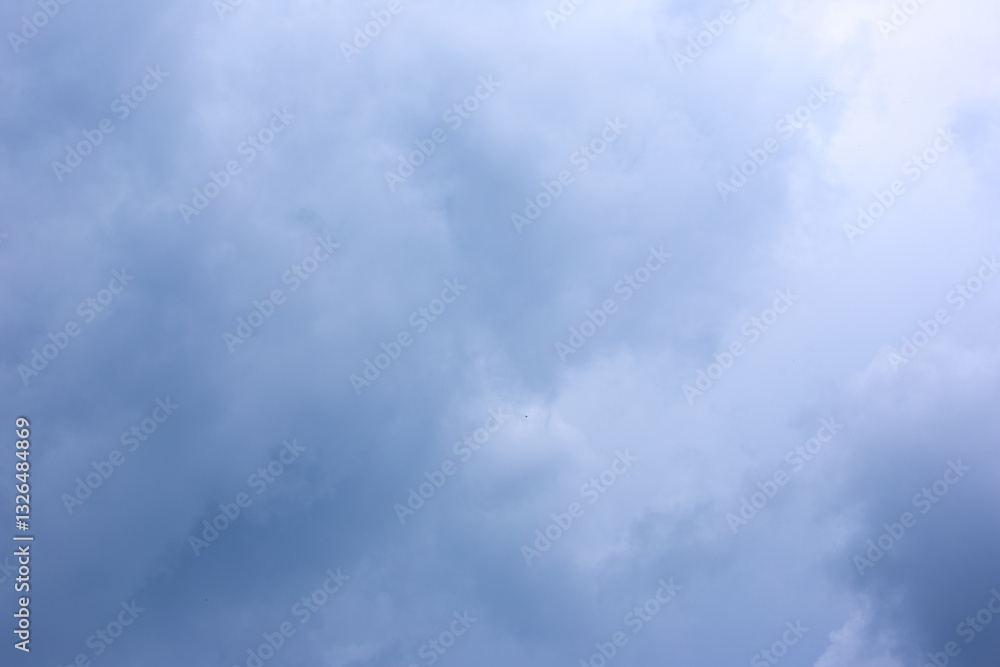 Calm blue sky with light clouds. Calm blue sky with light clouds.