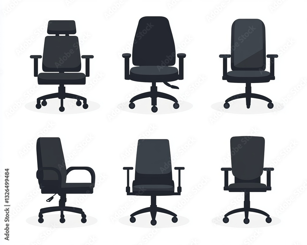 Office Chair Set: Ergonomic Seating Options for Productivity and Comfort Office Chair Set: Ergonomic Seating Options for Productivity and Comfort