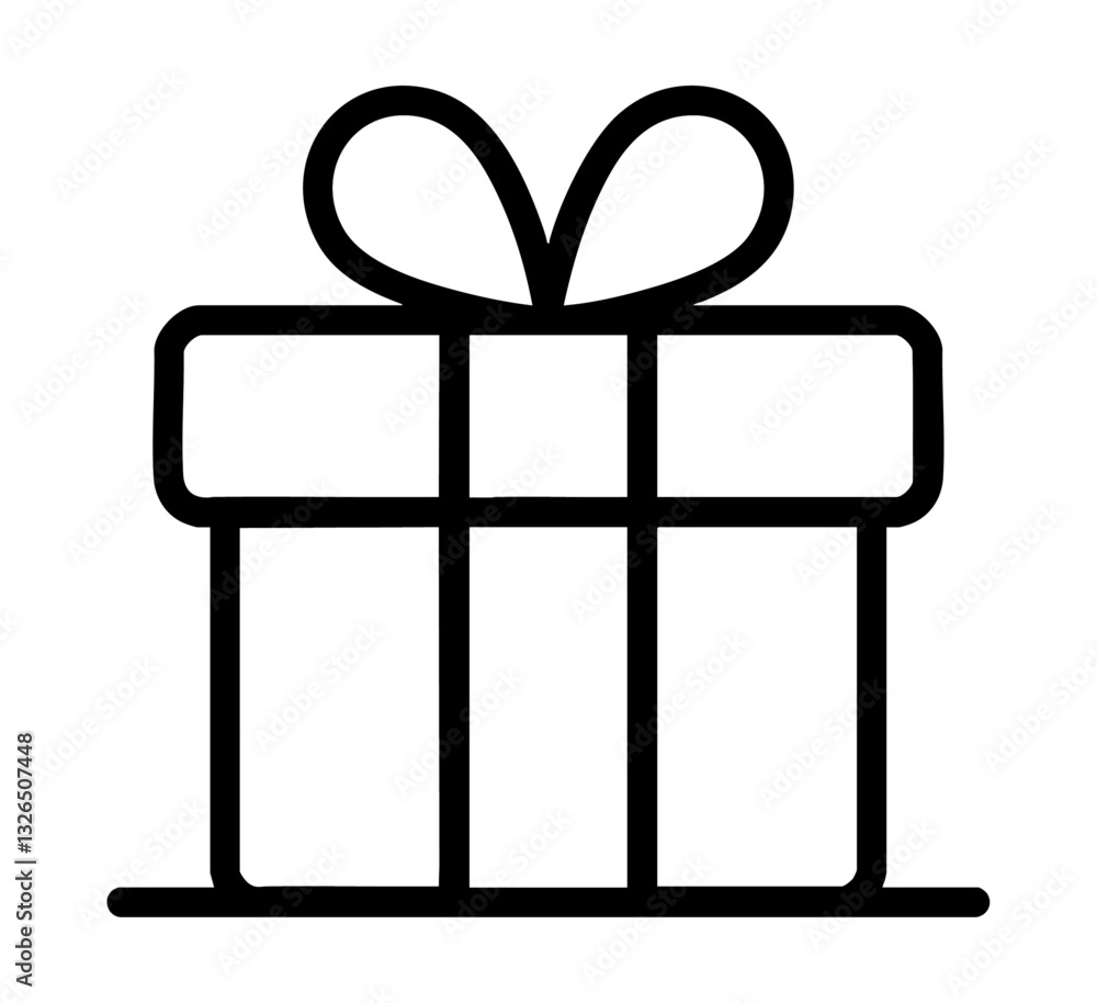 Prezent pudełko ikona